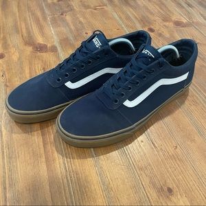 Vans Old Skool Low Blue Canvas Gum Size 11.5